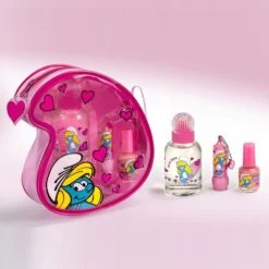 Disney I Puffi Eau De Toilette 50 Ml + Rossetto + Smalto + Borsetta KIT LN1152
