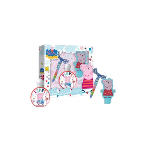 Disney Cofanetto Peppa Pig Set Eau De Toilette 50 Ml + Gel Bagno 50 Ml + Penna Multicolor 3 Disney Cofanetto Peppa Pig Set Eau De Toilette 50 Ml + Gel Bagno 50 Ml + Penna Multicolor