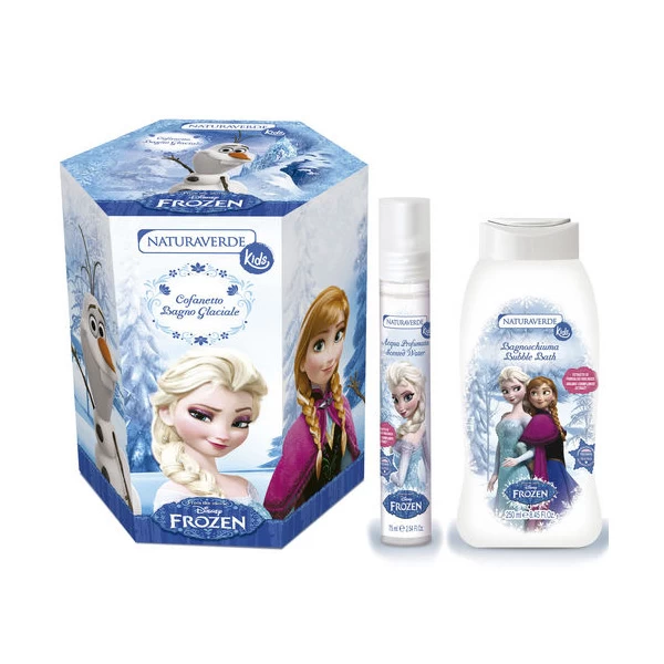Disney - Cofanetto Frozen - Bagnoschiuma 250 Ml + Acqua Profumata Corpo 75 Ml 3 Disney - Cofanetto Frozen - Bagnoschiuma 250 Ml + Acqua Profumata Corpo 75 Ml