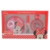 Disney Minnie Mouse Confezione Regalo 50ml EDT + Lucidalabbra + Portamonete Rotondo -Disney 222348