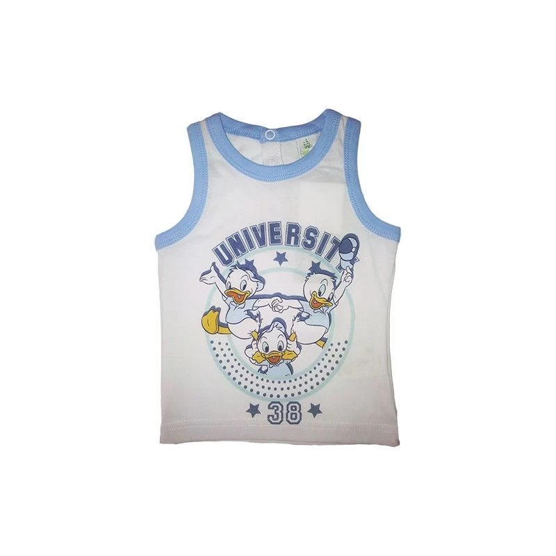 T-shirt Maglia Maglietta Senza Manica Bimbo Neonato Disney Baby Qui Quo Qua 12 M 3 T-shirt Maglia Maglietta Senza Manica Bimbo Neonato Disney Baby Qui Quo Qua 12 M