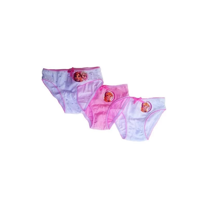 Tris Slip Mutandina Bimba Bambina Disney Frozen 4-5 Anni 3 Tris Slip Mutandina Bimba Bambina Disney Frozen 4-5 Anni
