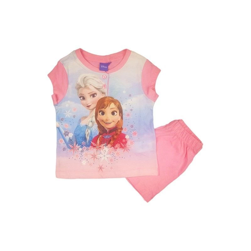 Pigiama Maglia Maglietta Pantaloncino Bimba Bambina Disney Frozen Rosa 3A 3 Pigiama Maglia Maglietta Pantaloncino Bimba Bambina Disney Frozen Rosa 3A