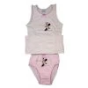 Completo Set 2pz Canotta E Slip Intimo Bimba Bambina Disney Minnie Rosa 8-9 Anni -Disney 230361