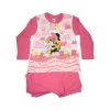 Pigiama Maglia Maglietta Pantalone Bimba Bambina Disney Minnie Bianco Rosa Fucsia 6A -Disney 230480