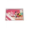 Completo 3pz Lettino Culla Bimba Neonato Lenzuolo Stampa Minnie Disney Baby Bianco Fucsia TU -Disney 237330