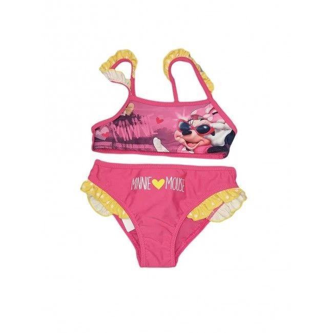 Costumino Costume Da Bagno 2 Pezzi Bikini Bimba Bambina Disney Minnie Fucsia 6A 3 Costumino Costume Da Bagno 2 Pezzi Bikini Bimba Bambina Disney Minnie Fucsia 6A