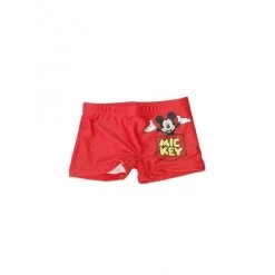 Costumino Costume Da Bagno Boxer Parigamba Bimbo Bambino Disney Mickey Rosso Nero 12 M