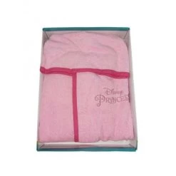 Disney Baby Accappatoio Bimba Spugna Cotone Neonato Disney Principesse Rosa 24 M