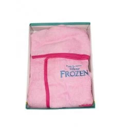 Disney Baby Accappatoio Bimba Spugna Cotone Neonato Disney Frozen Rosa 24 M