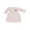 Vestito Vestitino Abito Ciniglia Bimba Neonato Disney Baby Minnie Rosa 6 M