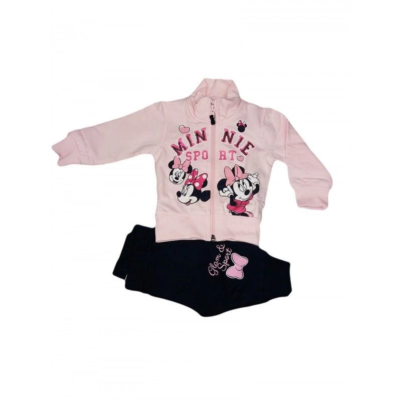 Completo Tuta 2pz Maglia Maglietta Pantalone Bimba Neonato Disney Baby Minnie 1 - 3 Mesi 3 Completo Tuta 2pz Maglia Maglietta Pantalone Bimba Neonato Disney Baby Minnie 1 - 3 Mesi