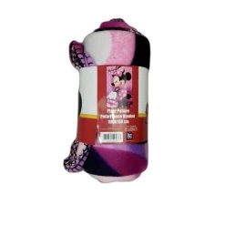Plaid Copertina Coperta Pile Bimba Bambina Disney Minnie Rosa TU