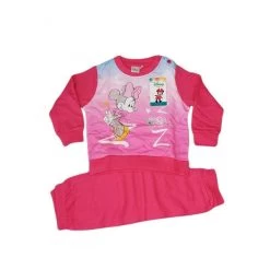 Pigiama Maglia Maglietta Pantalone Bimba Neonato Disney Baby Minnie Fucsia 12 M