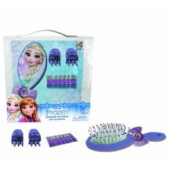 Disney Frozen Set Spazzola E Accessori Per Capelli Bambina
