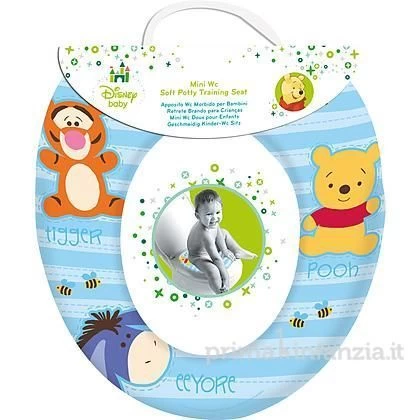 Disney Riduttore WC Morbido Senza Manici Winnie The Pooh 3 Disney Riduttore WC Morbido Senza Manici Winnie The Pooh