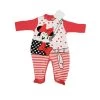 Tuta Tutina Cotone Bimba Neonato Disney Baby Minnie Mouse Amarena 3 - 6 Mesi -Disney 357219