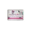 Completo 3 Pezzi Lettino Culla Bimba Neonato Lenzuolo Stampa Minnie Disney Baby Bianco Fucsia TU -Disney 360176