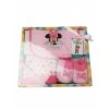 Set Regalo 3pz Bavetta Bavaglino + Cappellino + Scarpine Cotone Bimba Bambina Disney Baby Minnie TU -Disney 360972